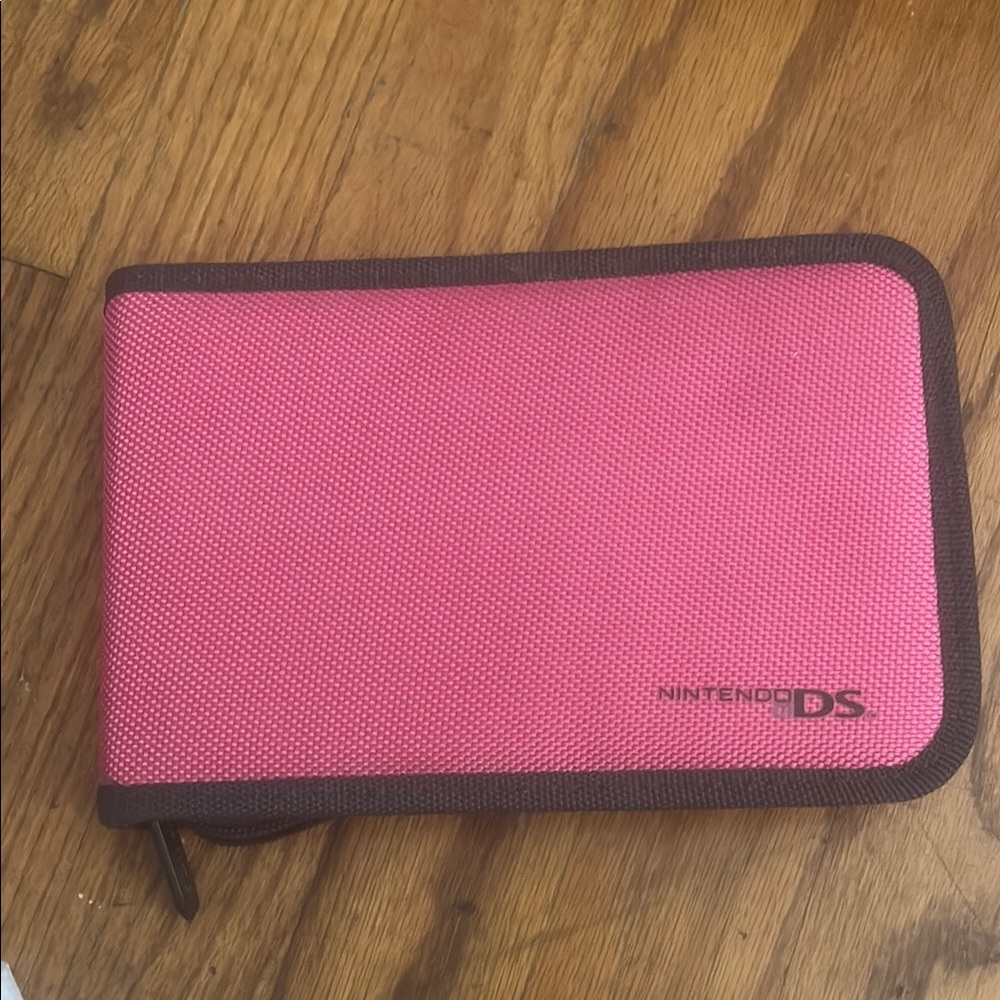 Nintendo DS Pink and Black Case
